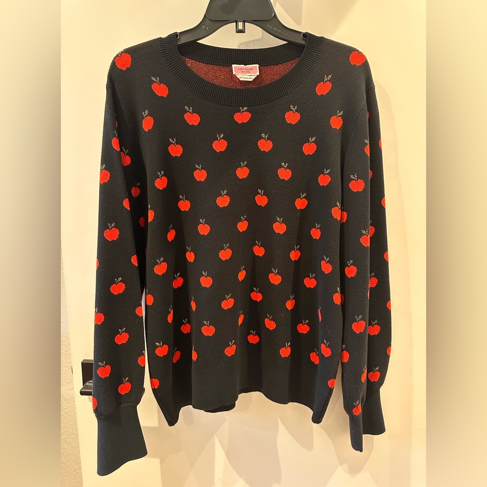 Kate Spade apple sweater